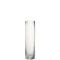 VASE ZYLINDER - Glas - Transparant - M - Ø 10 cm - Transparent, Glas (10/40cm) - J-Line