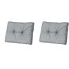 RÜCKENKISSEN Basic 43/73 cm 2er-Set - Grau, Textil (73/8/43cm) - Madison