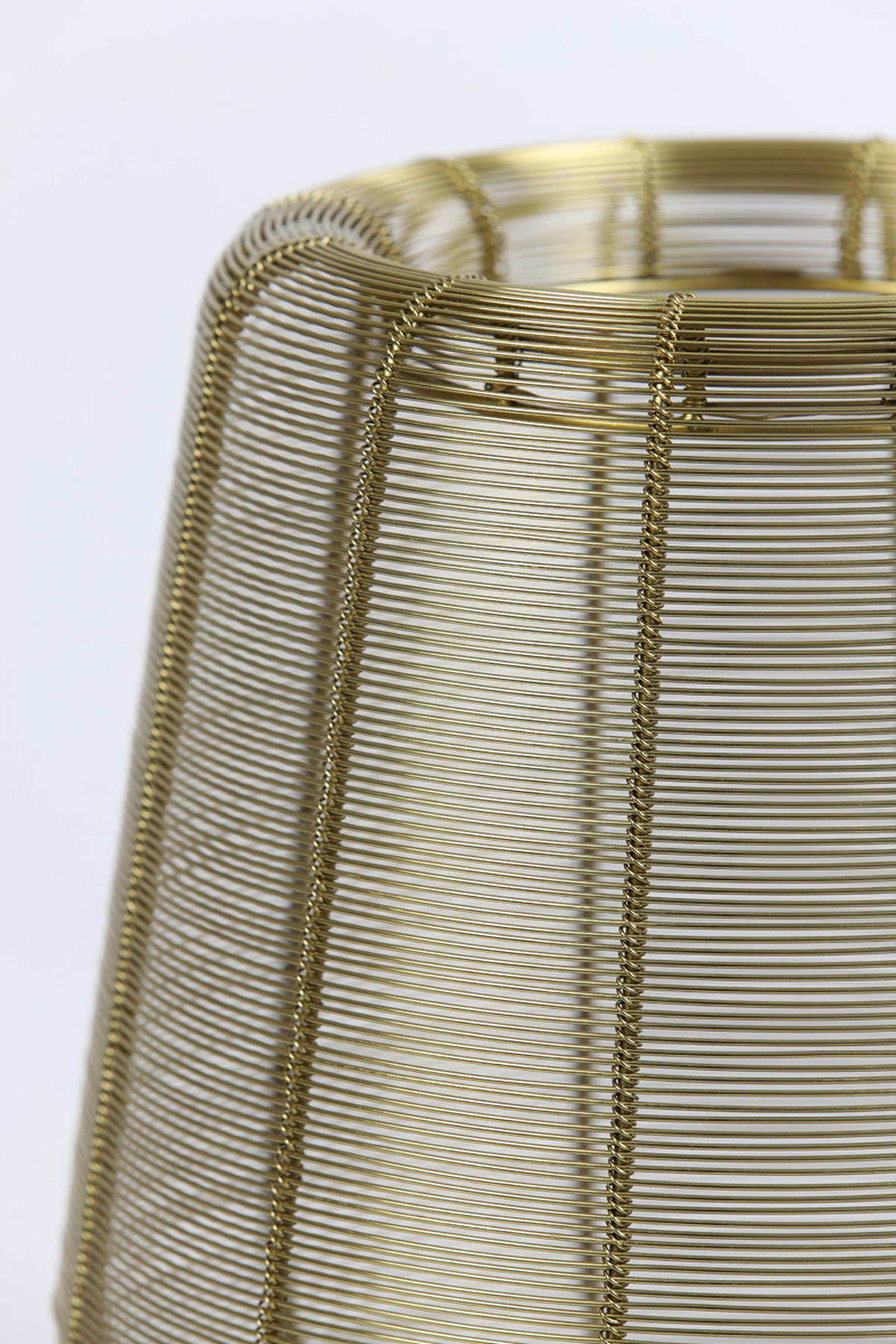 TISCHLAMPE Adeta Gold Ø22/26 cm - Goldfarben, Metall (22/22/26cm) - Light & Living