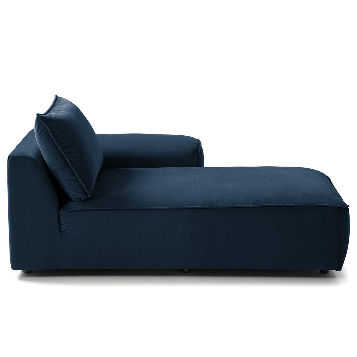 MODULLONGCHAIR - Dunkelgrau, Holz/Textil (170/82/105cm) - home24