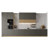 KÜCHENZEILE – Küchenblock 480 cm VELORA – KU-S57 – Grau / Artisan Eiche - Eiche Artisan/Grau, Holzwerkstoff (480/248/58cm) - hi-markt