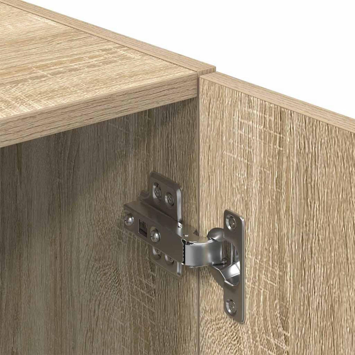 KÜCHENSCHRANK Sonoma-Eiche 38/41,5/131,5 Cm Holzwerkstoff - Braun, Holzwerkstoff (41.5/131.5/38cm) - vidaXL