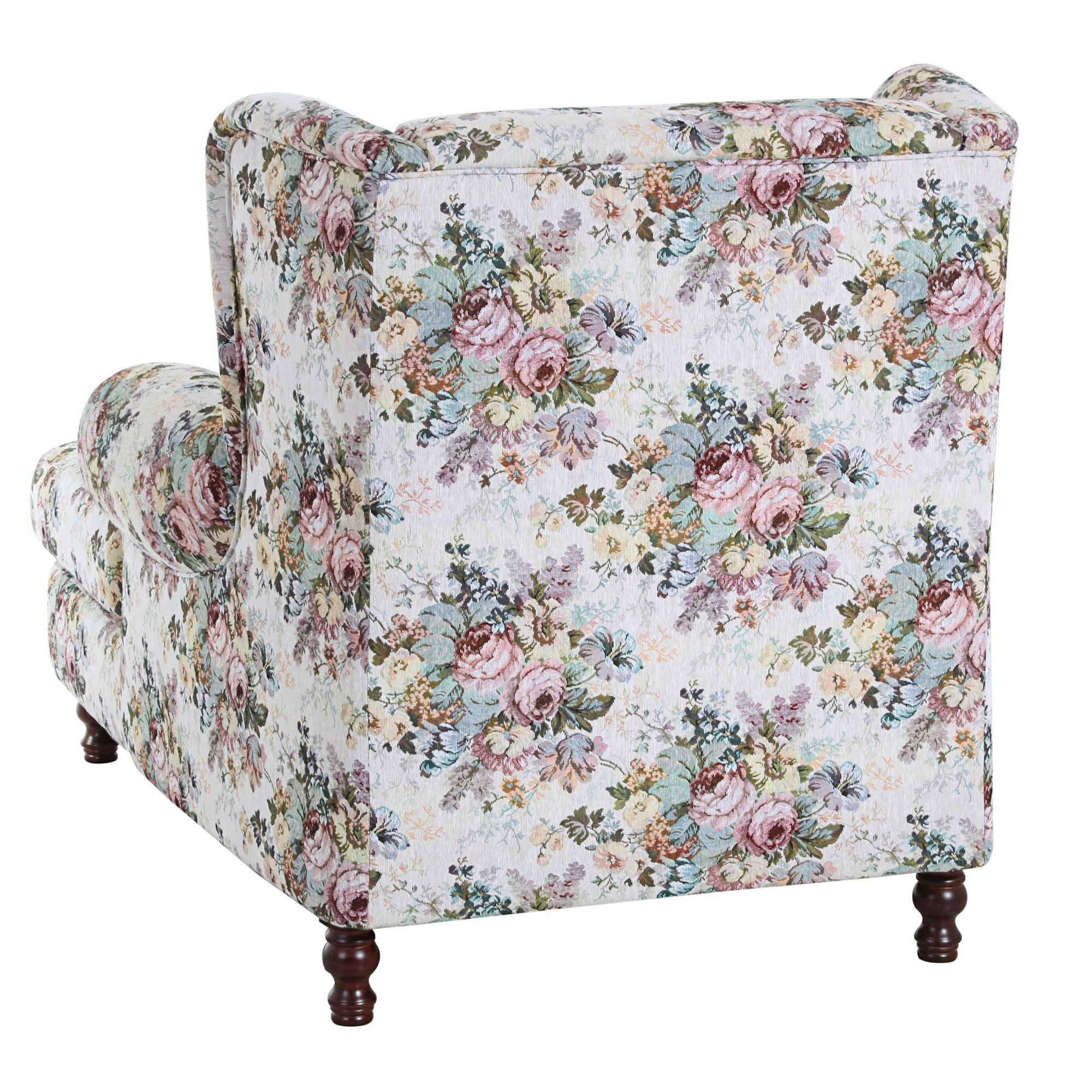 SESSEL XXL Karley Bezug Flachgewebe Buche nussbaum dunkel / rosé - Rosa, Kunststoff (149/103/103cm) - 58aufmkessel