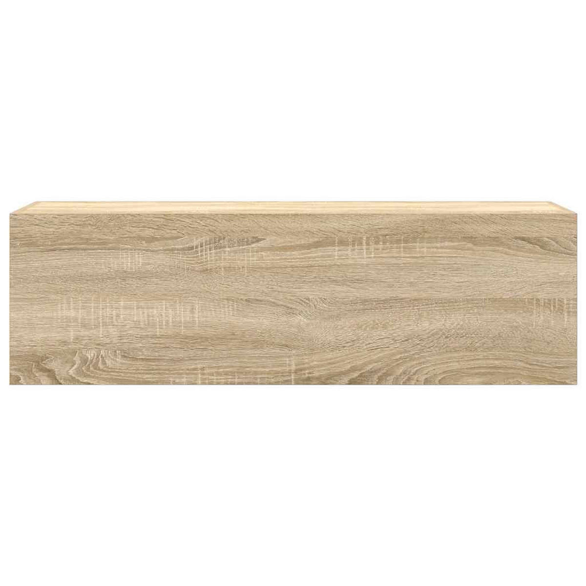 BAD-WANDSCHRANK Sonoma-Eiche 100/25/30 Cm Holzwerkstoff - Hellbraun, Holzwerkstoff (25/30/100cm) - vidaXL