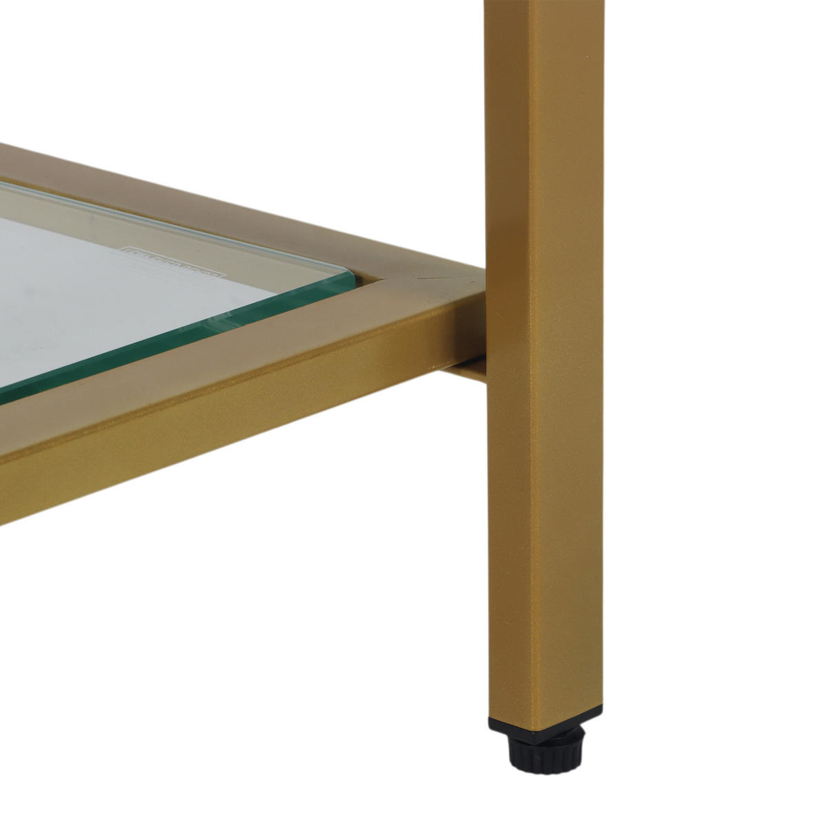 KONSOLENTISCH - Multicolor, Glas/Metall (30/100/73cm) - Relaxdays