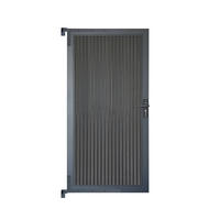 GARTENTOR CALLATOR PREMIUM - Vertikal - Anthrazit, Kunststoff (180/185cm) - Home Deluxe