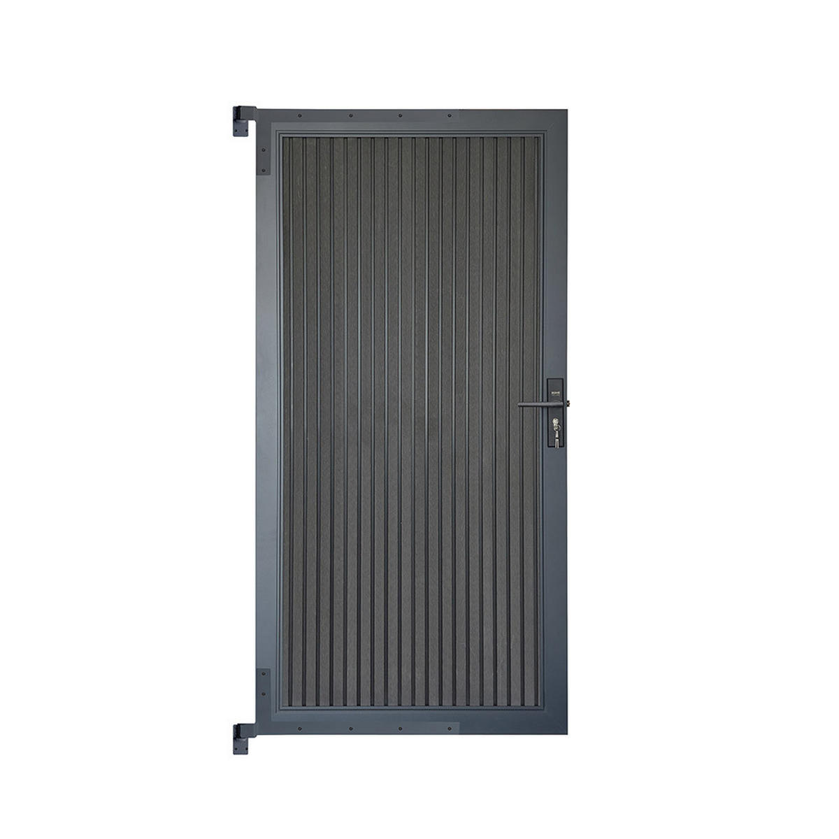 GARTENTOR CALLATOR PREMIUM - Vertikal - Anthrazit, Kunststoff (180/185cm) - Home Deluxe