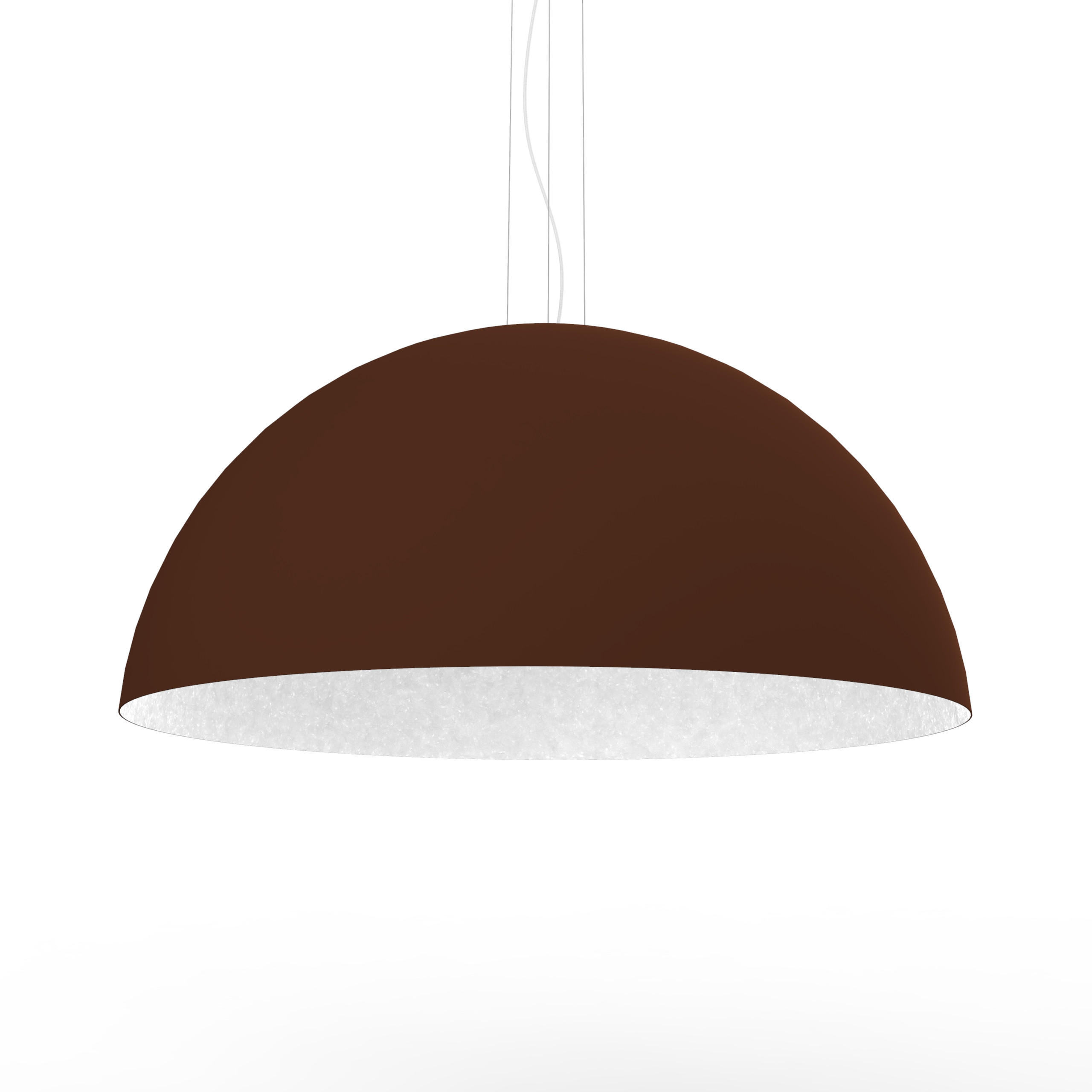 HÄNGELEUCHTE - Dunkelbraun, Metall (80/80/40cm) - Lumicom