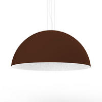 HÄNGELEUCHTE - Dunkelbraun, Metall (80/80/40cm) - Lumicom