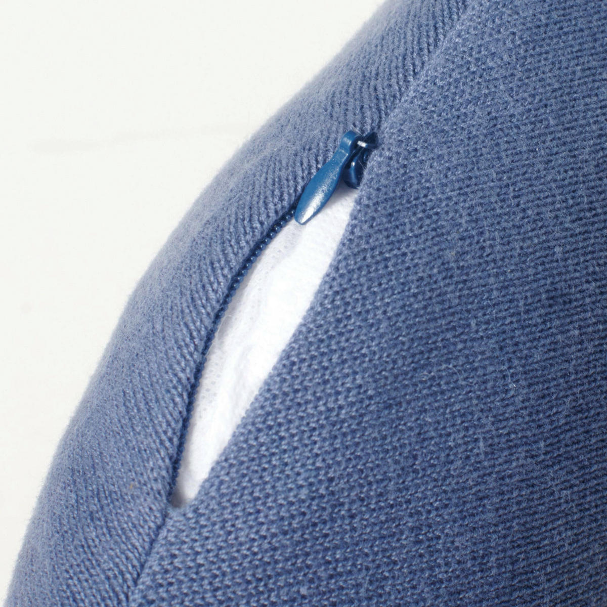 KISSEN Ballon Blau - Blau, Textil (30/25cm) - nordic coast company