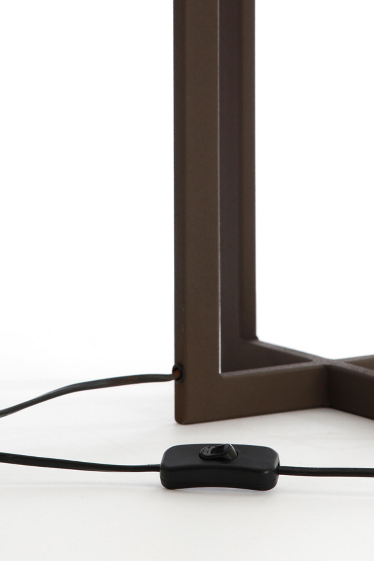 LAMPENFUSS Mace Braun 21/21/46 cm - Braun, Metall (21/21/46cm) - Light & Living