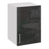 HÄNGESCHRANK G40 - Schwarz Hochglanz, Holzwerkstoff (40/60/31cm) - roe furniture