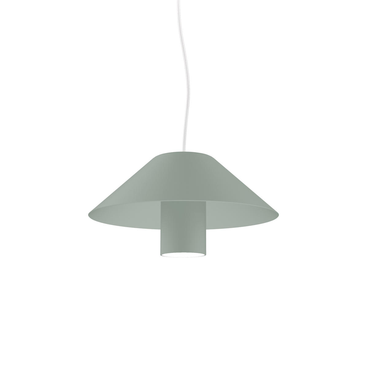 HÄNGELEUCHTE - Grün, Metall (25/25/10cm) - Lumicom