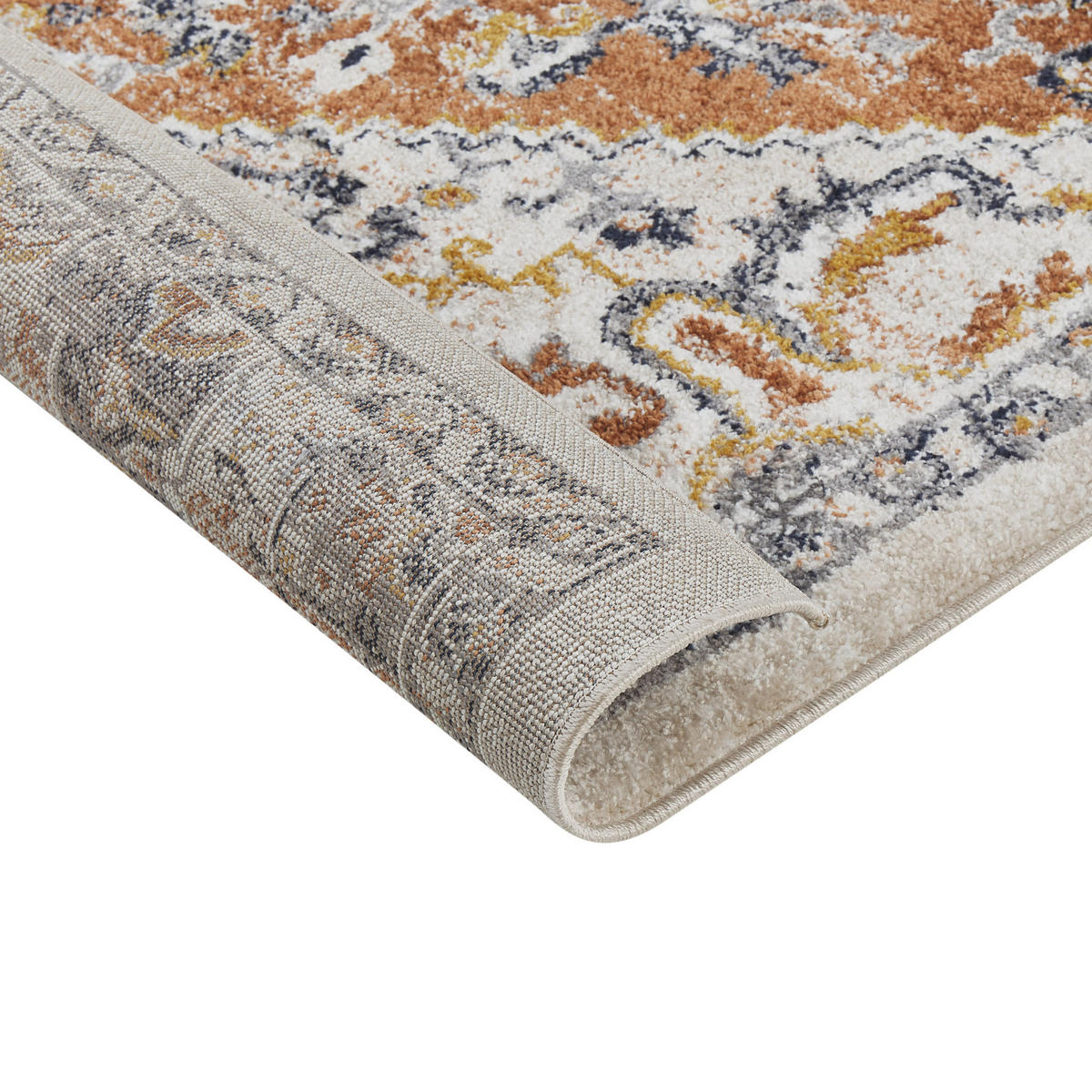 KURZFLOR-TEPPICH Metsamor 150/80 cm - Beige, Kunststoff (80/150cm) - Beliani