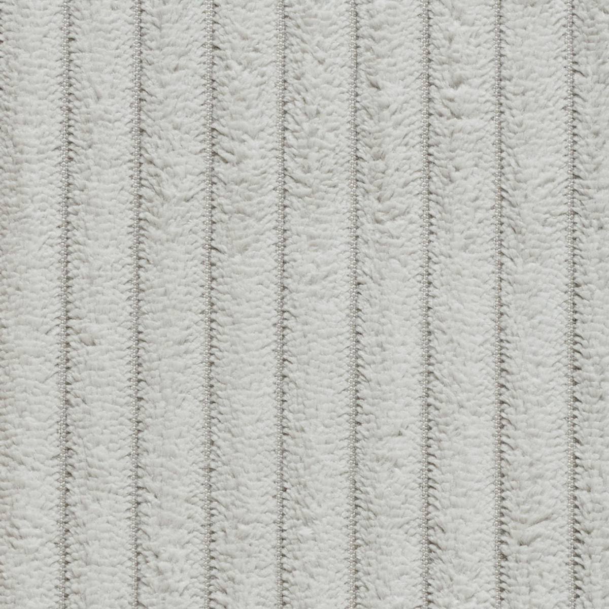 BIG HOCKER MADELINE Hellgrau Cord - Hellgrau, Textil (120/43/120cm) - KAWOLA