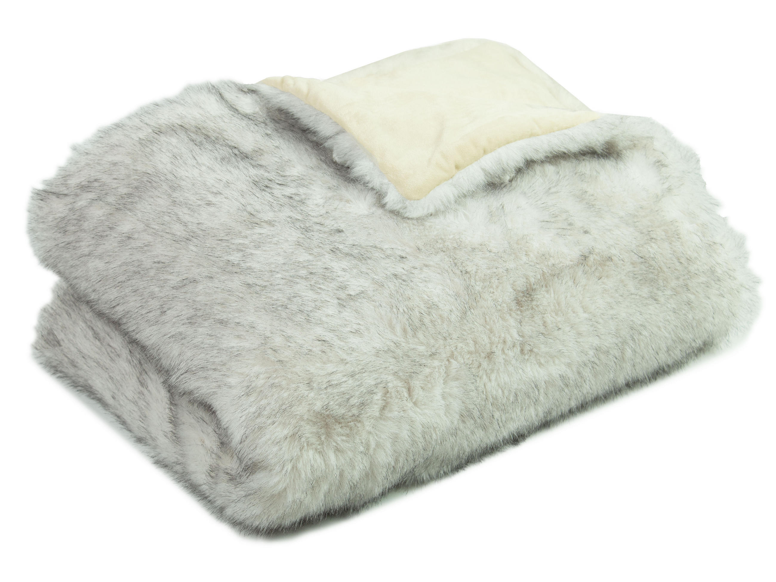 KUSCHELDECKE, 100% Polyester - Beige, Textil (150/200cm) - Zollner