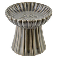 DUFTLAMPE Basic Grau 11/11.5/11.5 cm Keramik - Grau, Keramik (11.5cm) - Mondex