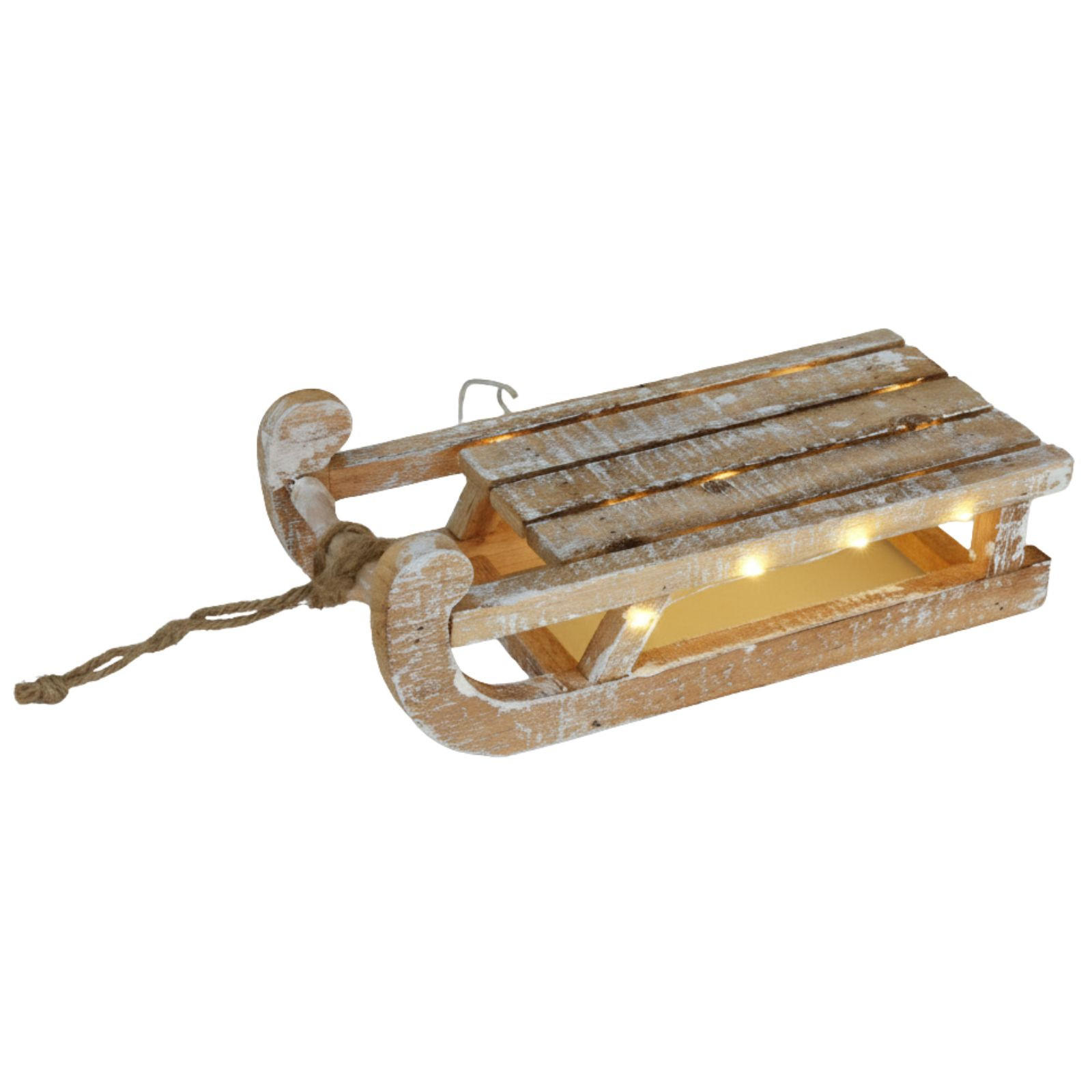 Home Styling Collection Holzdekoration Gold 14x11x30 cm