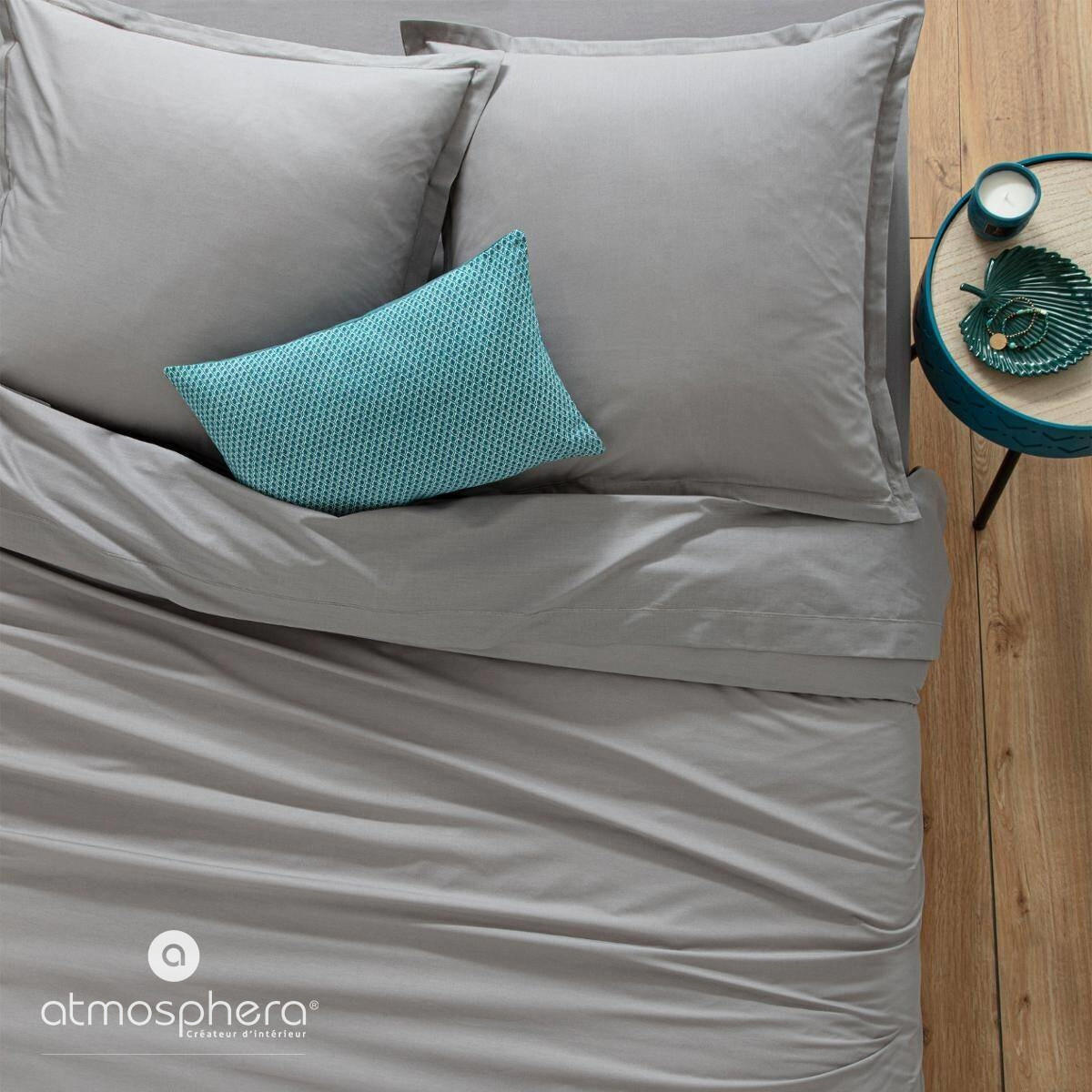 ZIERKISSEN 30/50 cm - Blau, Naturmaterialien (30/50cm) - Atmosphera Createur d´interieur