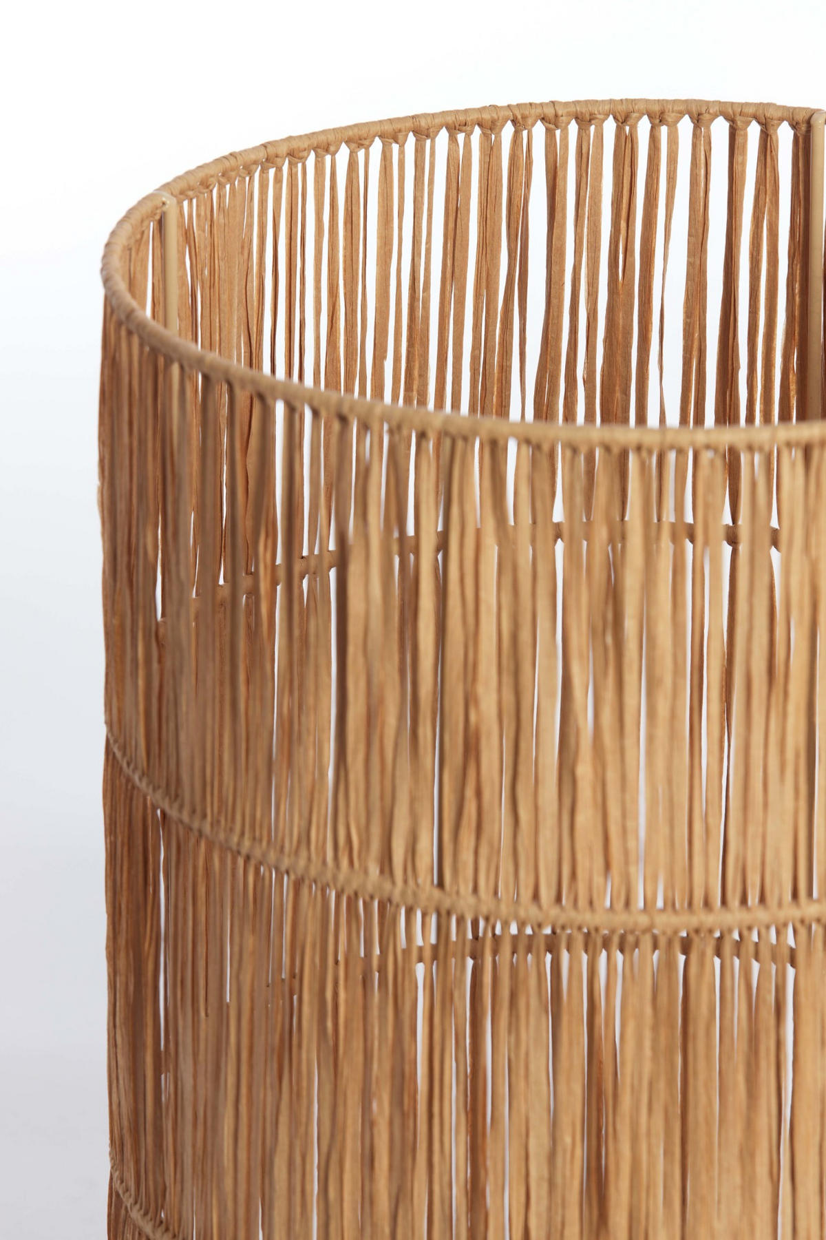 LAMPENSCHIRM Lanzano Braun Ø30/40 cm - Braun, Textil (30/30/40cm) - Light & Living