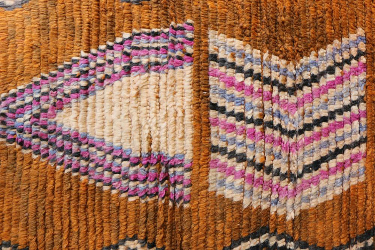 BERBERTEPPICH aus reiner Wolle 74x 596 cm - Multicolor, Naturmaterialien (74/596cm) - AFK Living