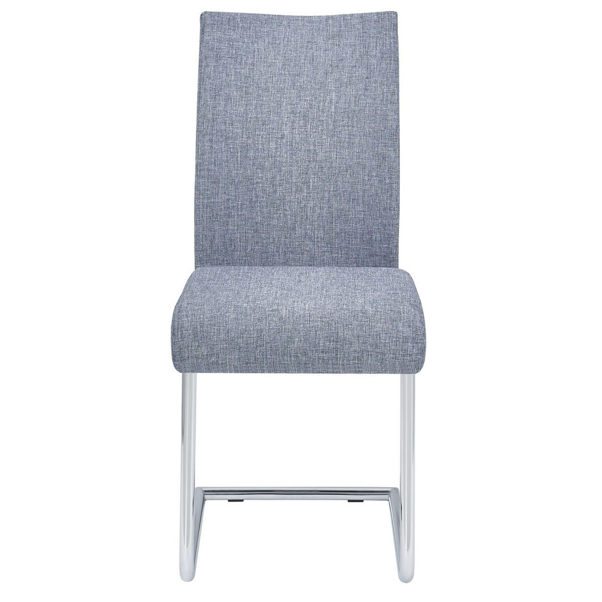 ESSZIMMERSTUHL ALADINO 4ER-SET - Grau, Textil (43/94/56cm) - IDIMEX
