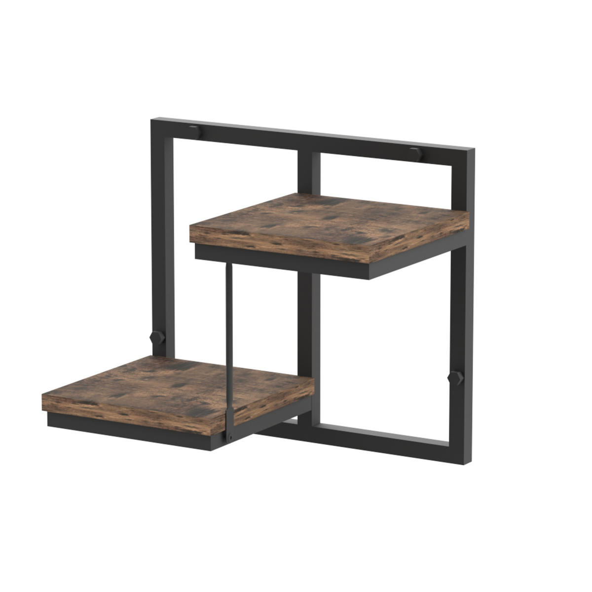 WANDREGAL - Multicolor, Holzwerkstoff/Metall (32.5/29/19cm) - Relaxdays