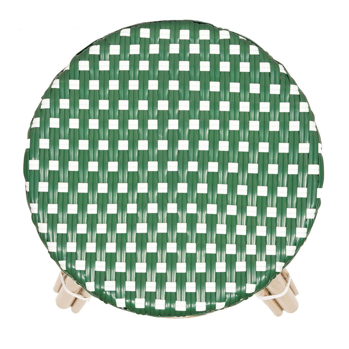 BARHOCKER, Grün - Grün, Metall (43/46/43cm) - Oviala