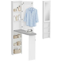 BÜGELBRETTSCHRANK DE-09593 Weiß - Weiß, Holzwerkstoff (106/174/35cm) - ComfortXL