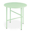BEISTELLTISCH Finn Ø 44/46 cm Mintgrün - Mintgrün, Metall (44/44/46cm) - BoMoe