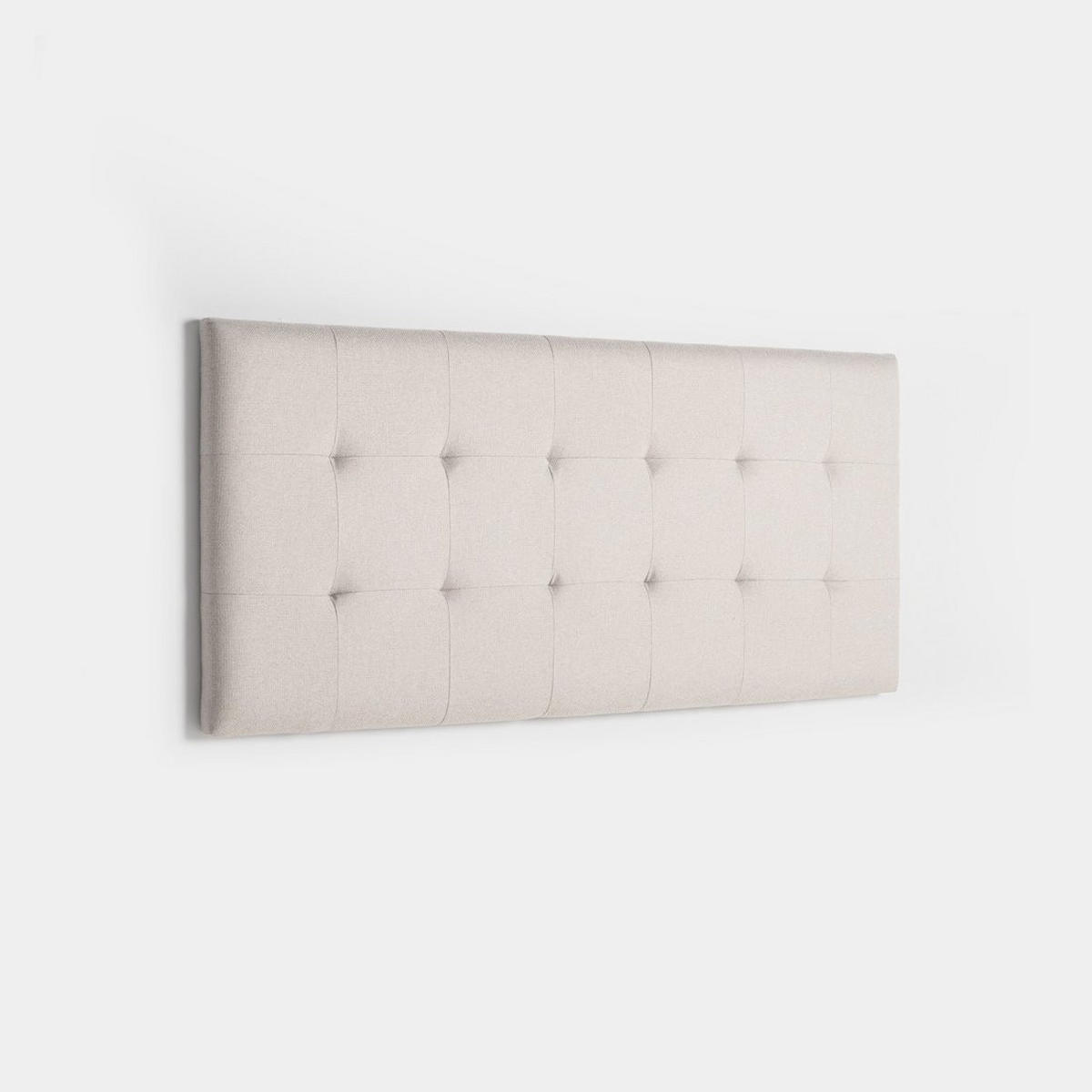 KOPFTEIL DOPPELTES Pier Beige 170 cm x 70 cm - Beige, Textil (170/7cm) - Klast Home