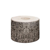 POUF Baummuster 1 Stück Grau - Grau, Textil (48/40.6/60.9cm) - Vercart