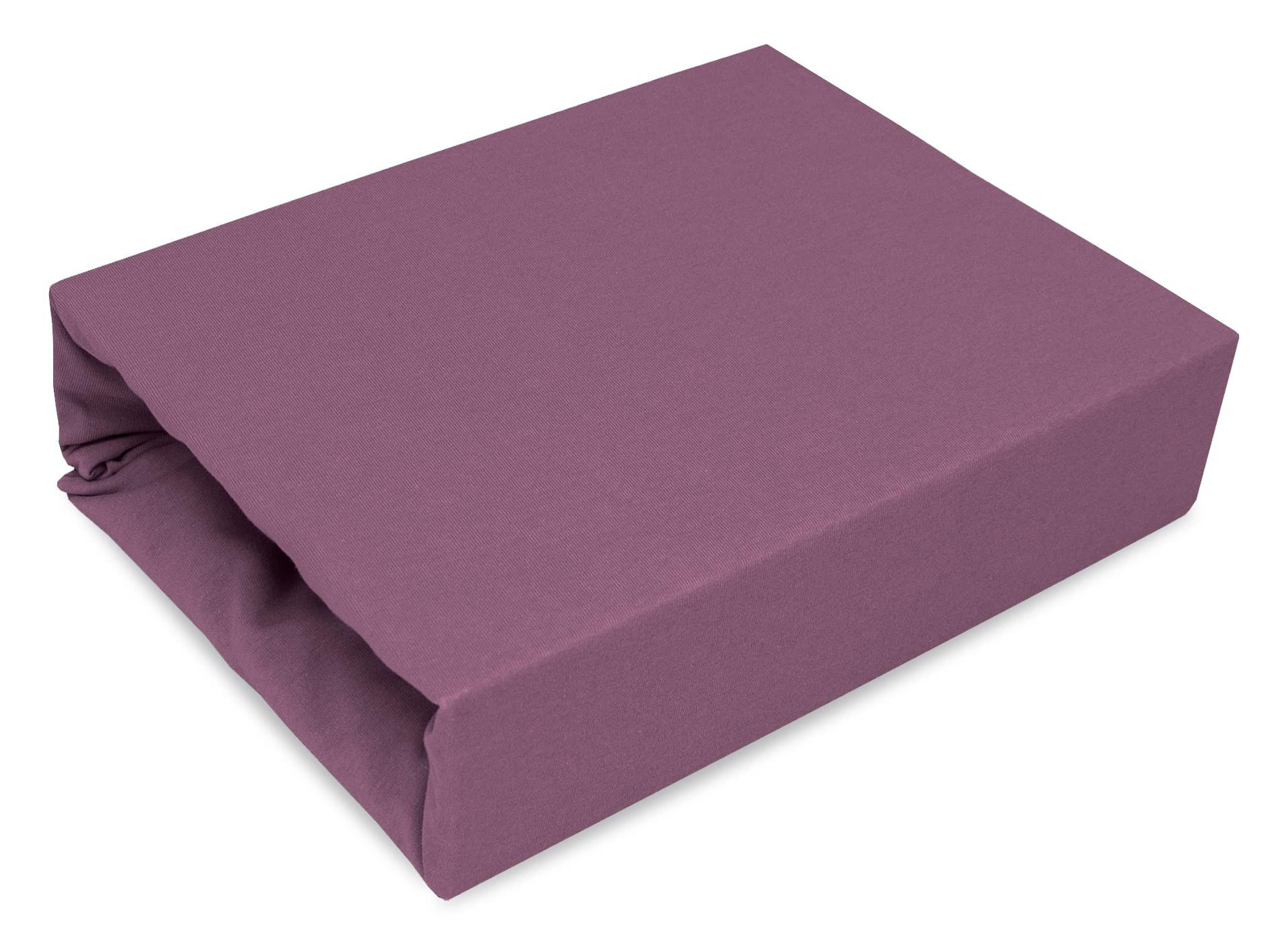 Best For Home Spannbettlaken Pflaume 70x140 cm