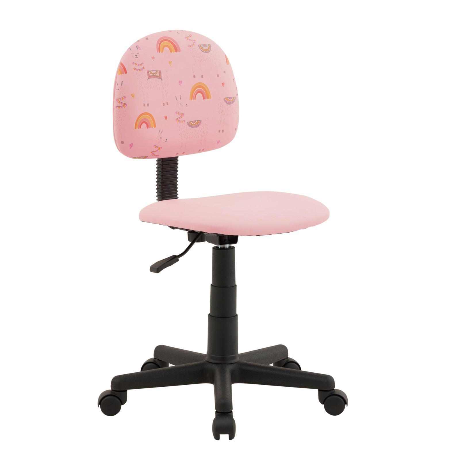 KINDERDREHSTUHL ALPACA - Pink, Textil (40/80/40cm) - CARO-Möbel