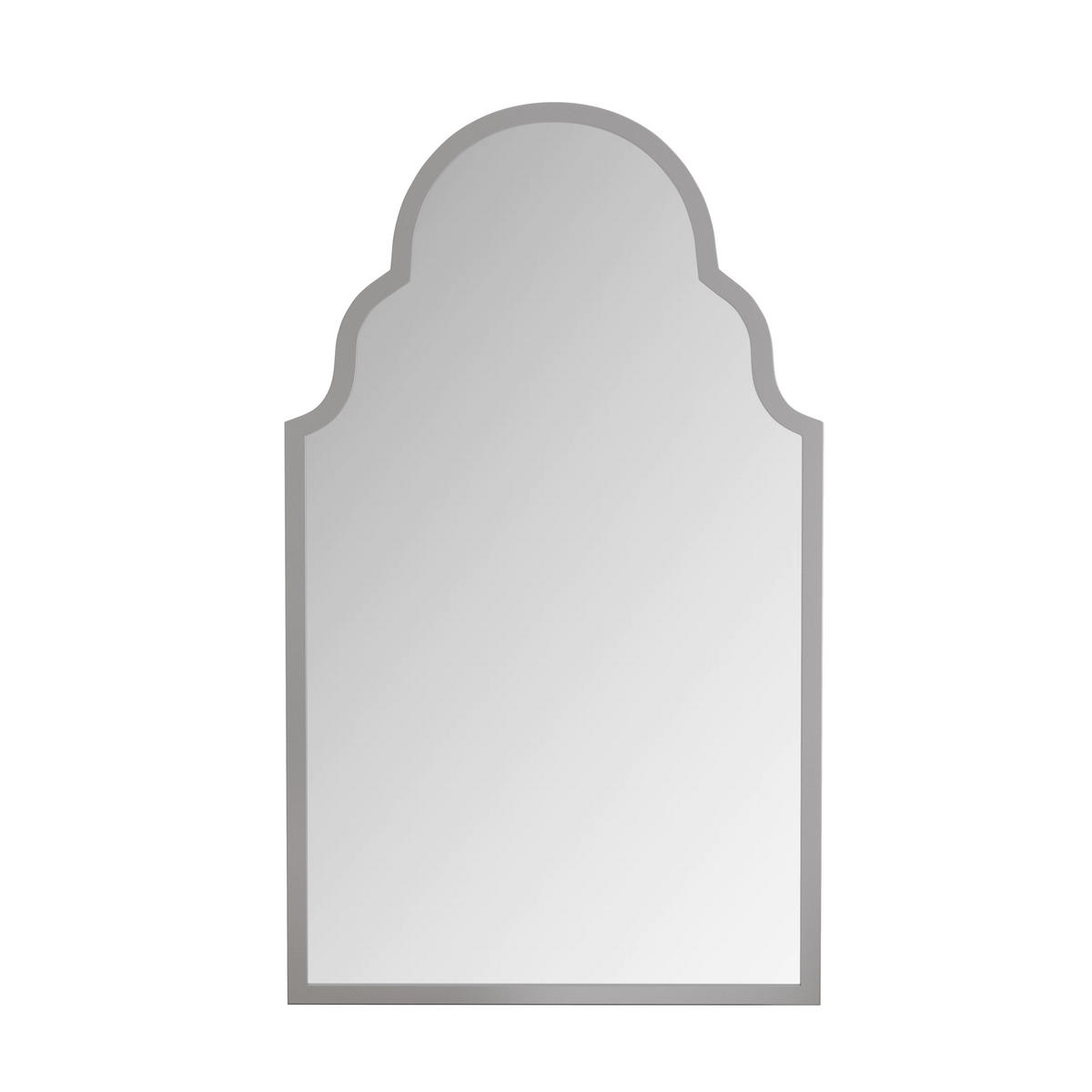 WANDSPIEGEL Rechteckig 61x101x3cm Silber mit Metallrahmen Für Badezimmer,Wohnzimmer,Flur - Silberfarben, Glas (61/101/3cm) - Modfu