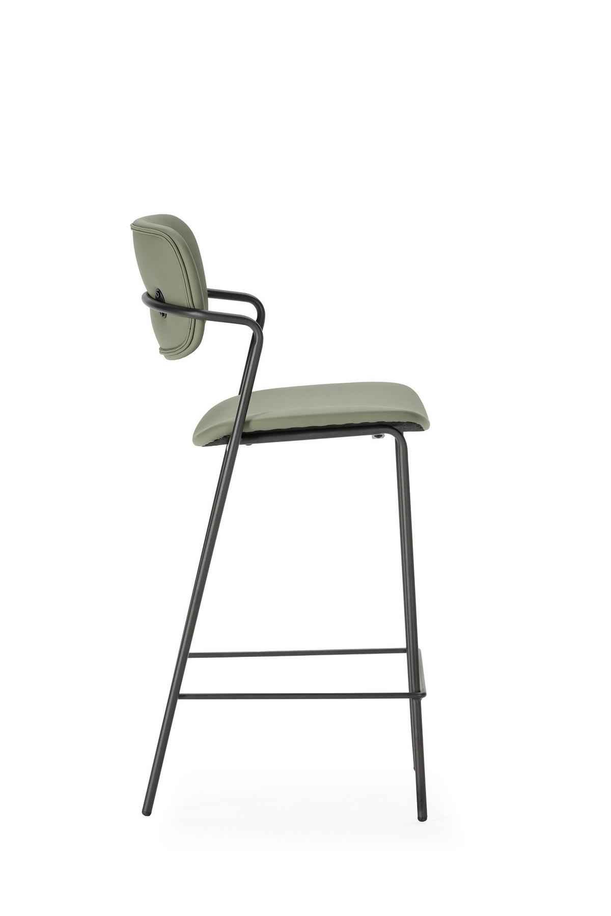 BARHOCKER Maika Grün 44/51/66 cm 2er-Set - Grün, Textil (51/66/44cm) - Drawer