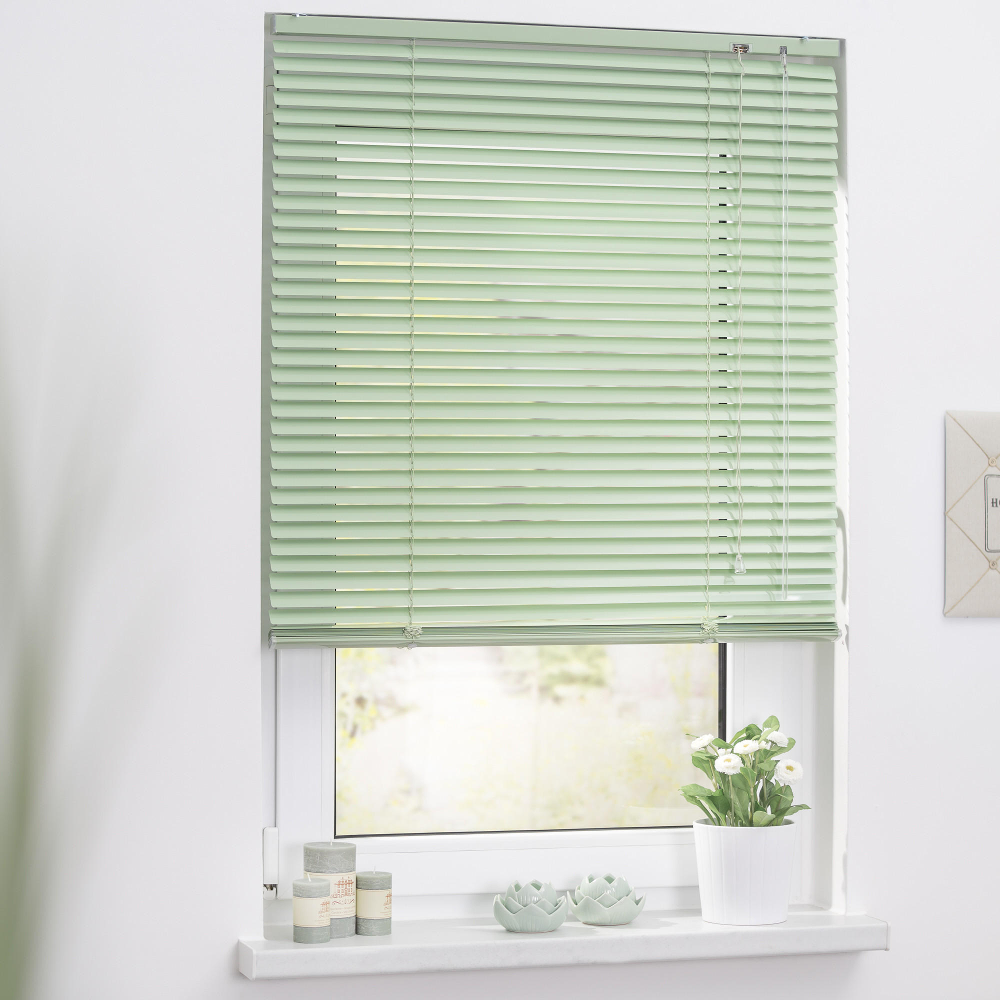 Thumbnail - Lichtblick Original Jalousie, Grün, Metall, 120x160 cm, Wohntextilien, Rollos & Jalousien, Jalousien