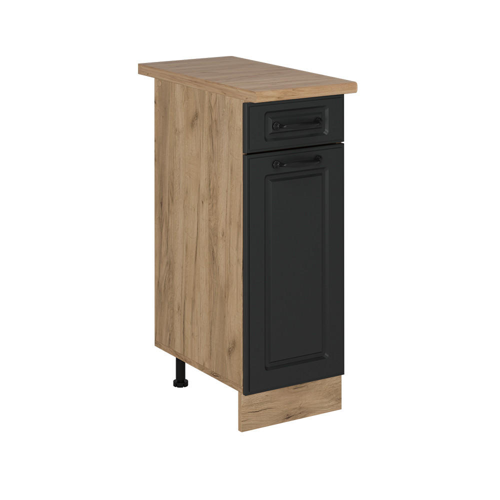 Honigeiche/Anthrazit, Holzwerkstoff (30/81.6/60cm) - Vicco