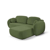 ECKSOFA OLEMO Grün - Grün, Textil (248/86.5/174cm) - Pillovely