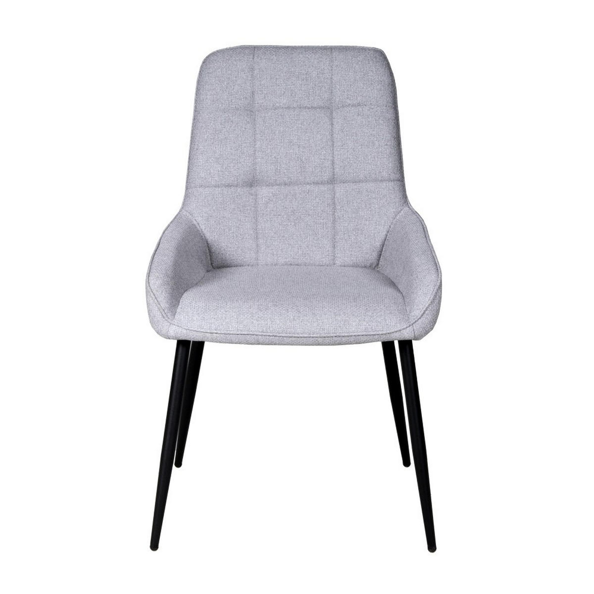 ESSZIMMERSTUHL/ ARTY, Hellgrau - Hellgrau, Metall (53/86.5/60cm) - Weber Industries