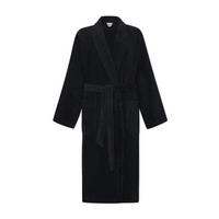 SCHALKRAGENMANTEL HOMEWEAR - Schwarz, Textil (Snull) - MÖVE