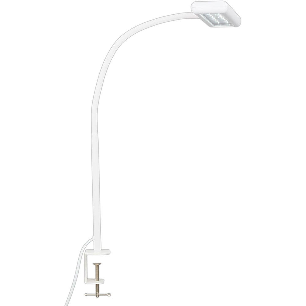 LED KLEMMLEUCHTE Weiß Flexibel verstellbar - Weiß, Metall (2.5/23/80.5cm) - Briloner