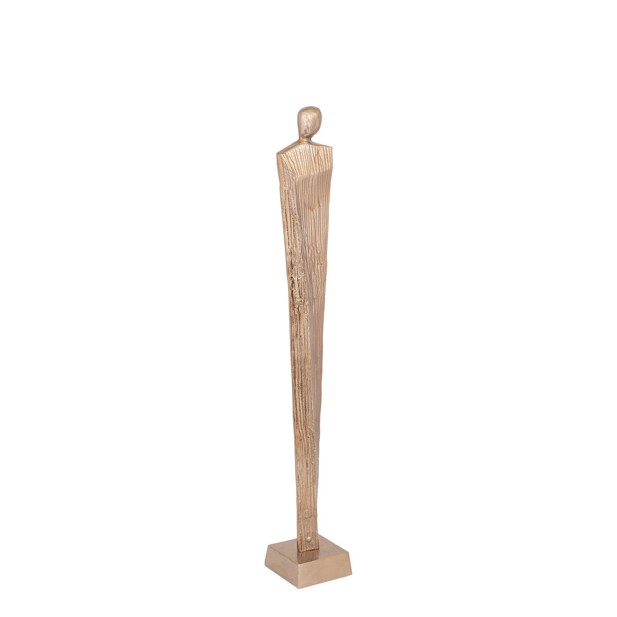 SKULPTUR Symon Braun 13/13/92cm - Braun, Metall (13/92/13cm) - PTMD Collection
