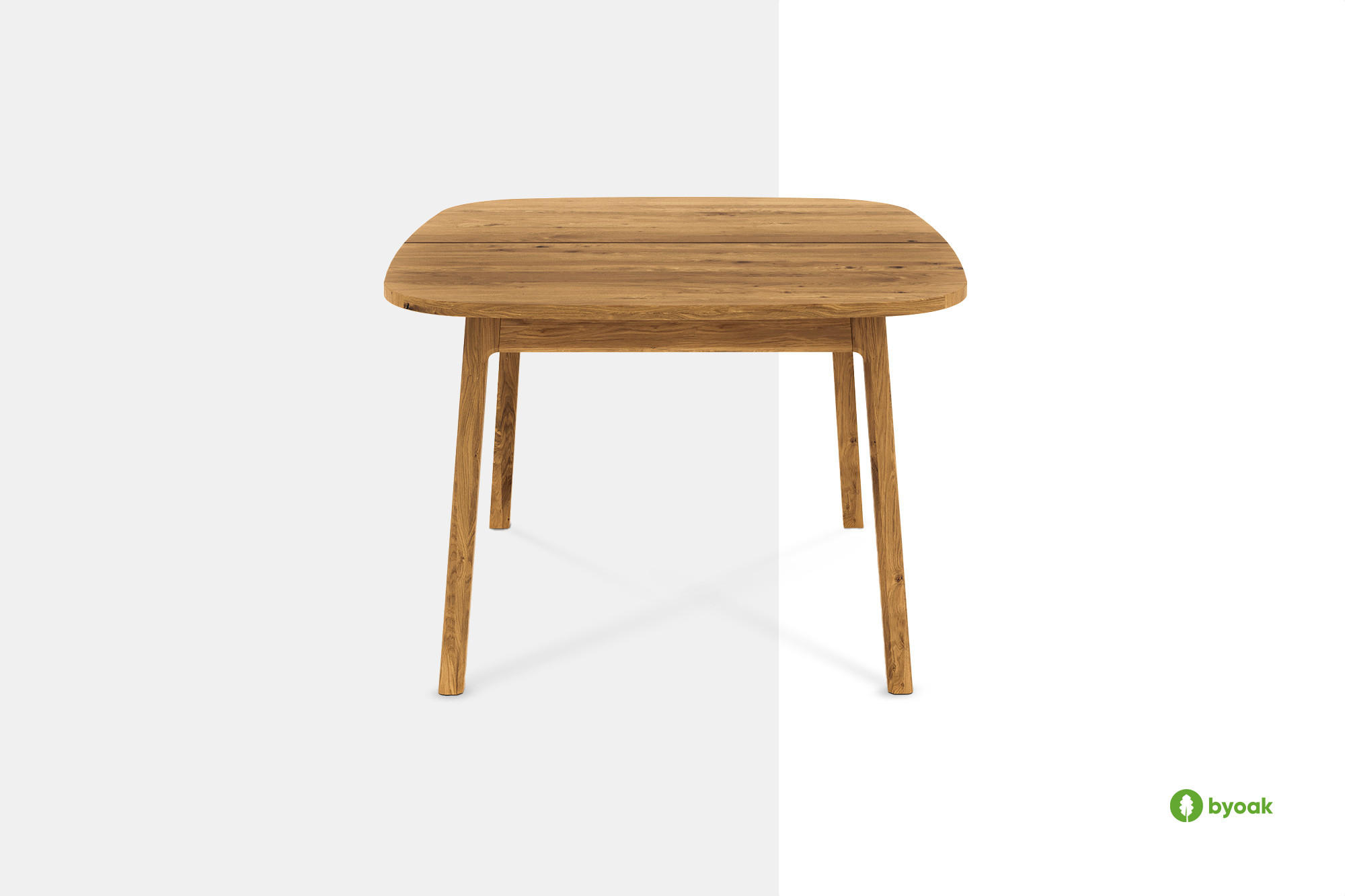 ESSTISCH PAUL 100 x 130 Kernbuche - Kernbuche, Holz (130/100/77cm) - byoak