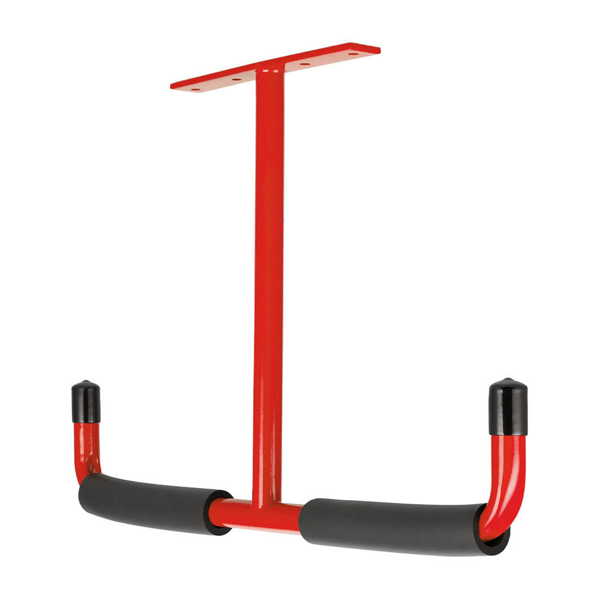 DECKENHAKEN 4 Stück T-förmige in Rot Vielseitig einsetzbar Belastbarkeit 43,5 x 29 cm - Rot, Metall (29/1/43.5cm) - Livingandhome