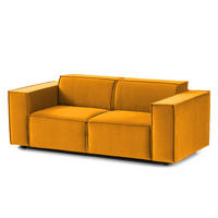2-SITZER SOFA - Gelb, Textil (189/70/96cm) - home24