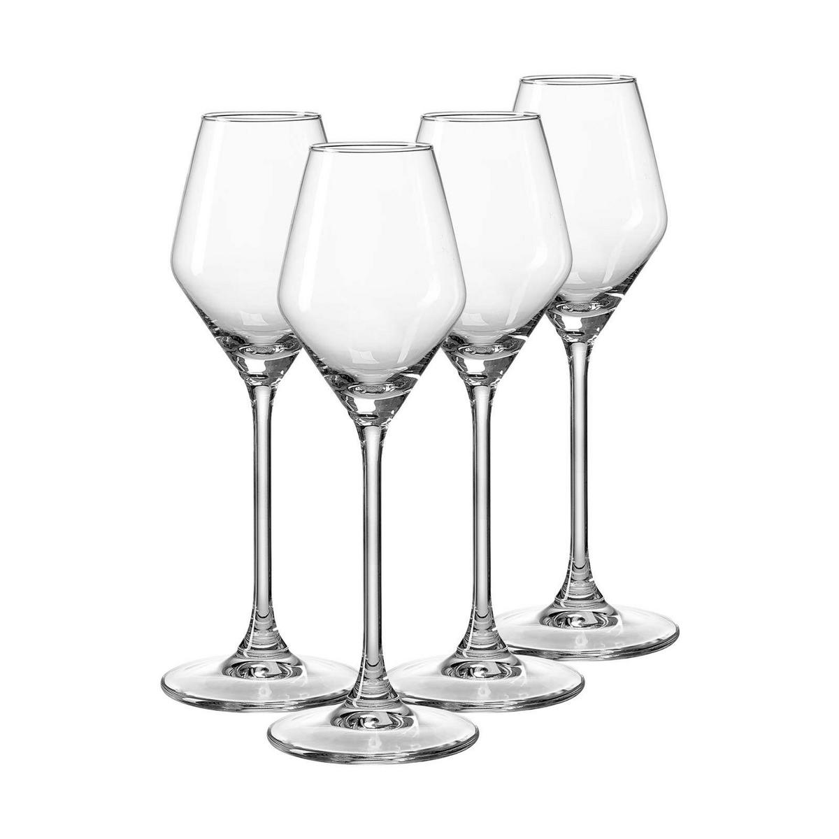 LIKÖRGLÄSER Rumba transparent 140 ml 4er Set - Transparent, Glas (0.14L) - Ritzenhoff Breker