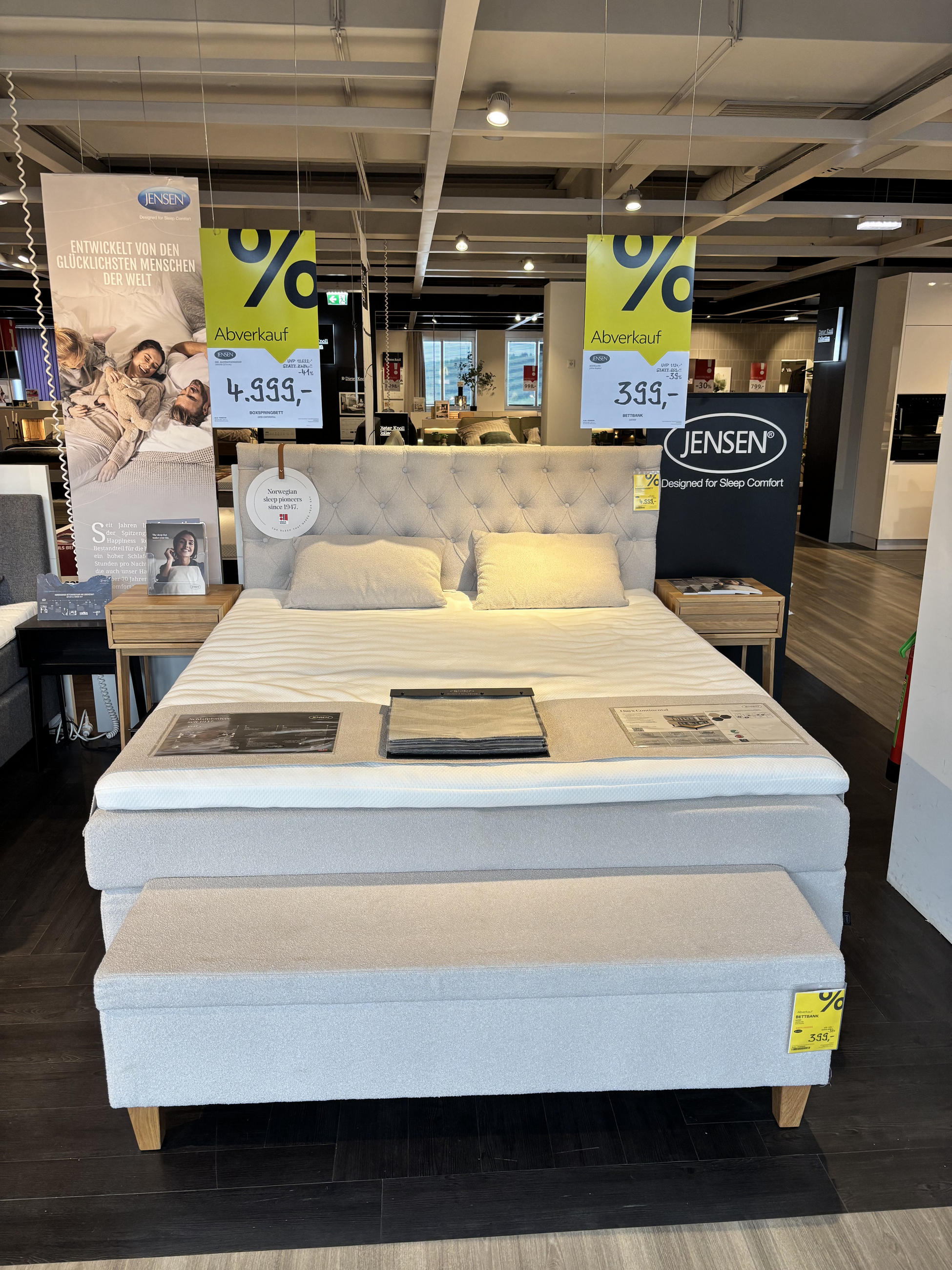 Boxspringbett ONYX CONTINENTAL - Jensen