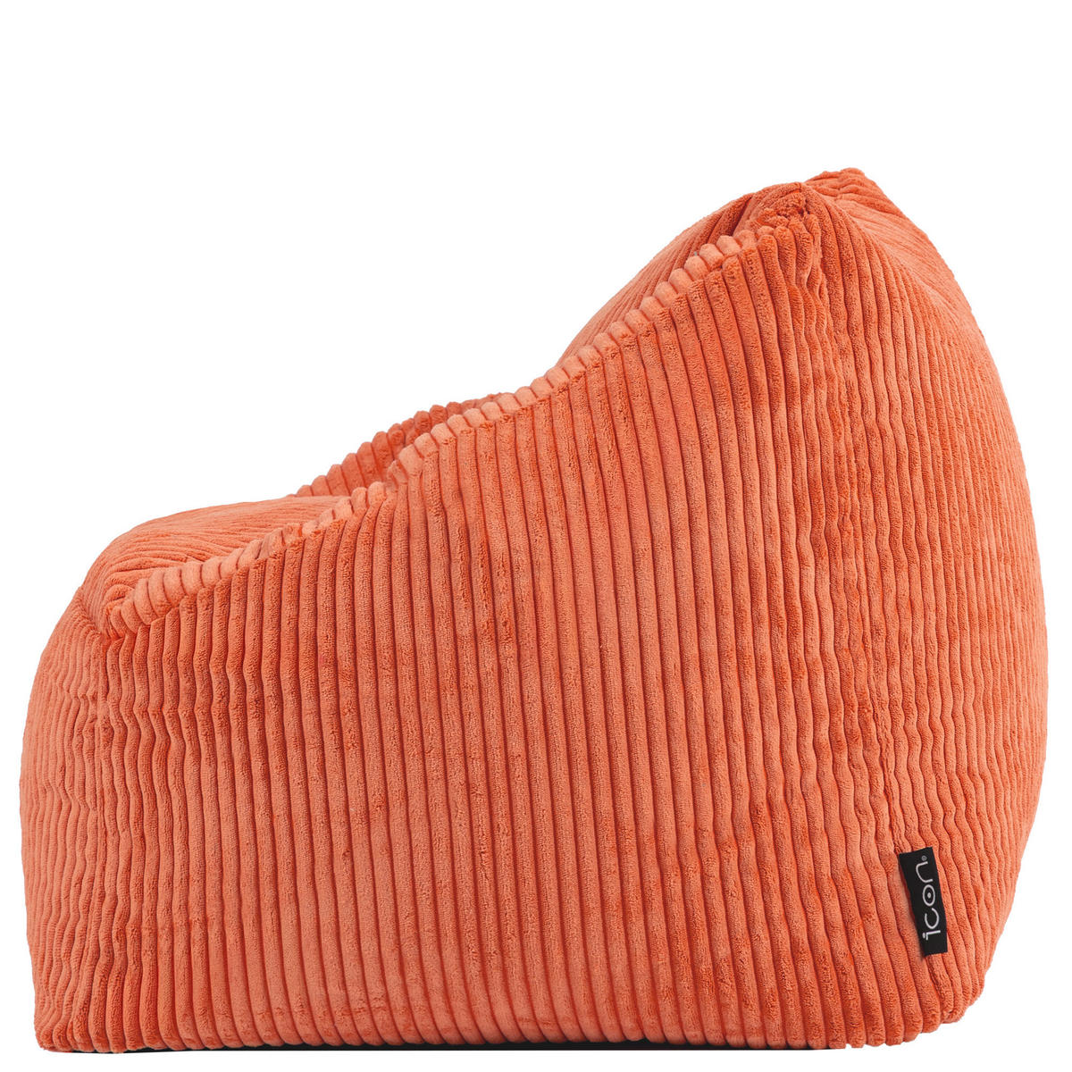 SITZSACK Flauschig für Kinder - Terra cotta, Textil (55/44/55cm) - icon