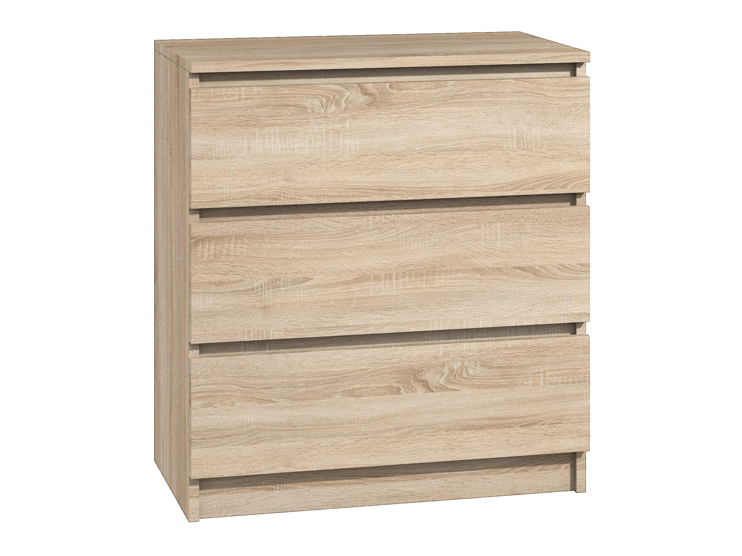 KOMMODE bella3 - Sonoma Eiche, Holzwerkstoff (70/76/35cm) - roe furniture
